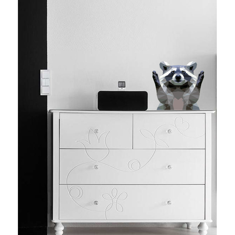 Animals Wall Decal, 10" H x 11" W