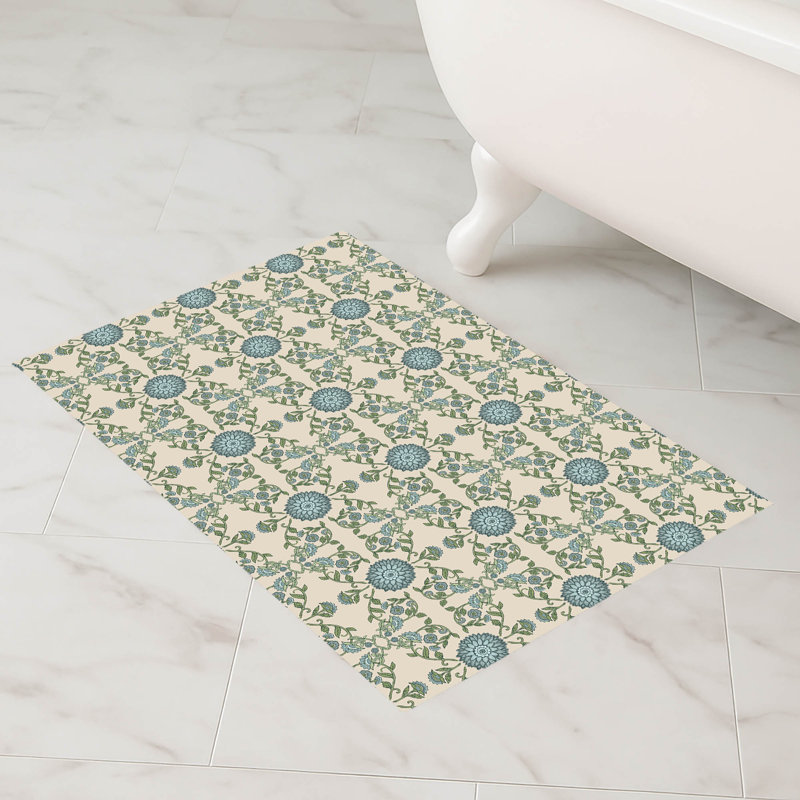 Tapis de bain Aria, Simple - L 24 po x l 17 po, Ivoire ivoire