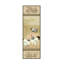 Art mural sur toile tendue - Gail Fraser «Provence Poulet - panneau vertical 1 pi» pour décoration de salon, de chambre à coucher ou de bureau - 10 x 32