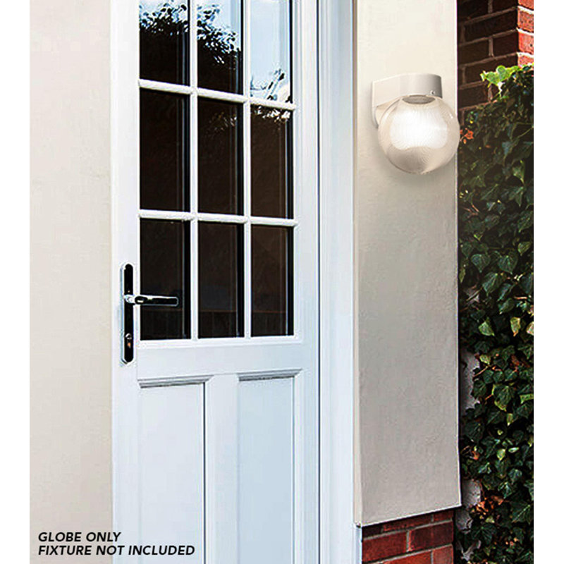 Solus 6" Prismatic Acrylic Globes with Screw Neck - No Fixture Included