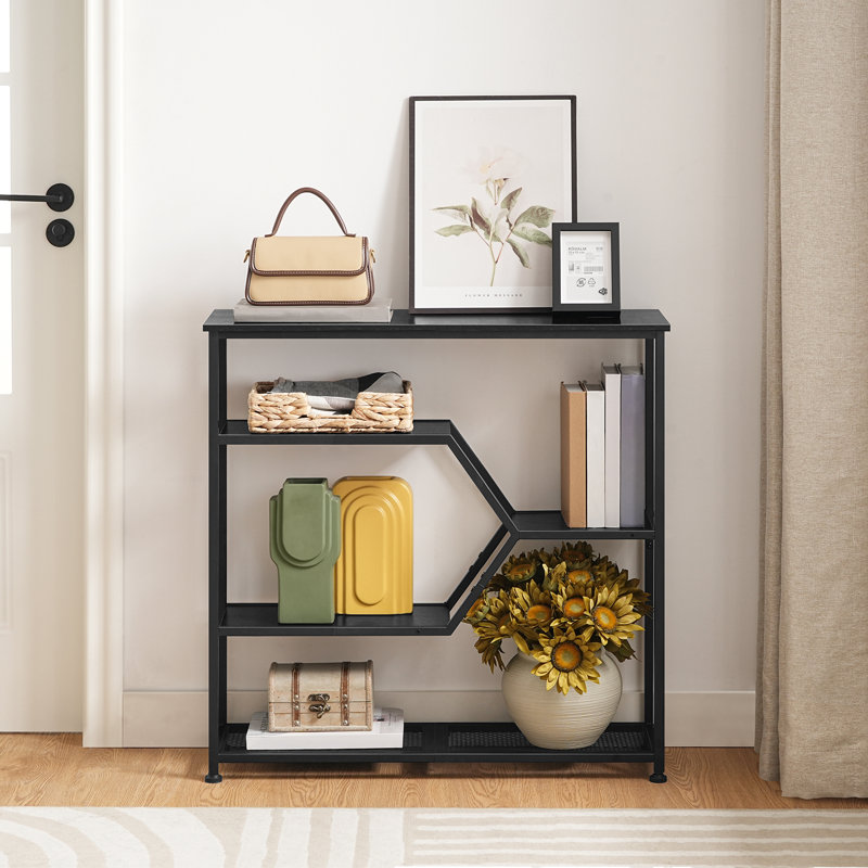 Berta 31.5" Console Table with Storage, Black