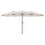 Parasol de marché 116 po hexagonal-1320646440
