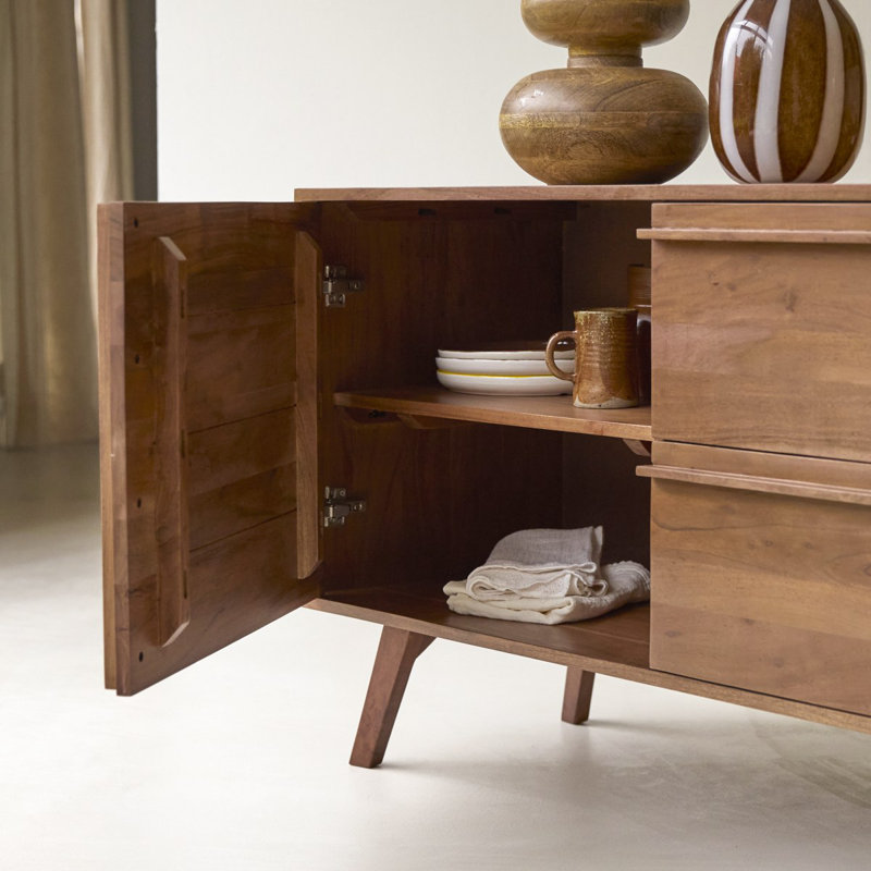 Niels 68.9'' W Solid Wood Sideboard