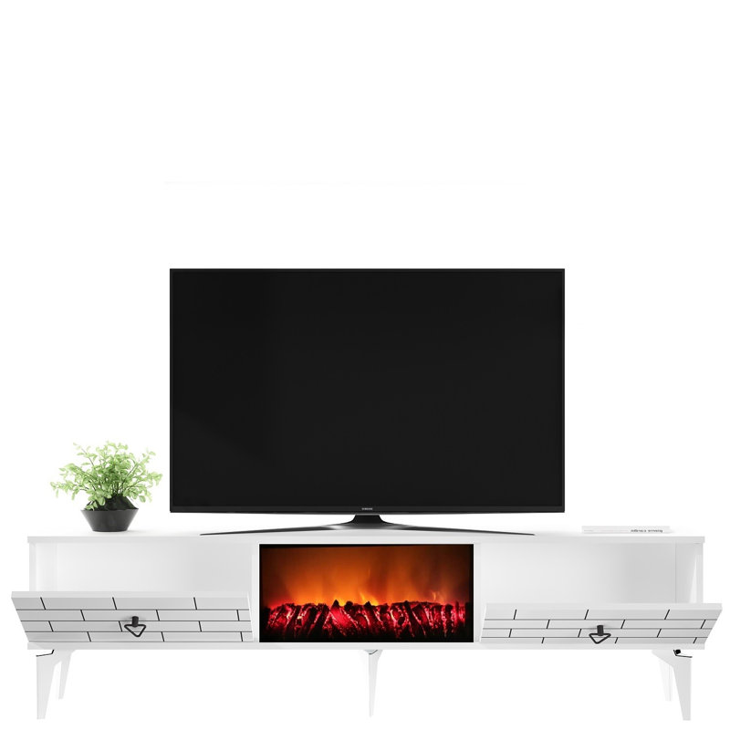 Keikei TV Stand, White