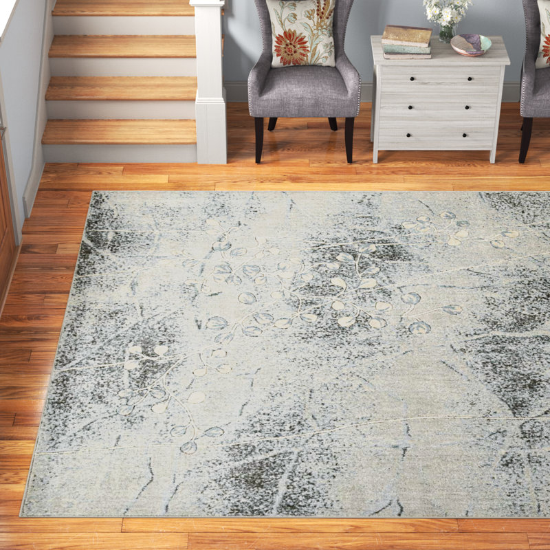 Arnim Performance Floral Indoor Rug, Rectangle 3'6" x 5'6"