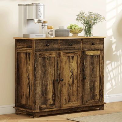 39.8'' Wide 3 - Drawer Filing Credenza