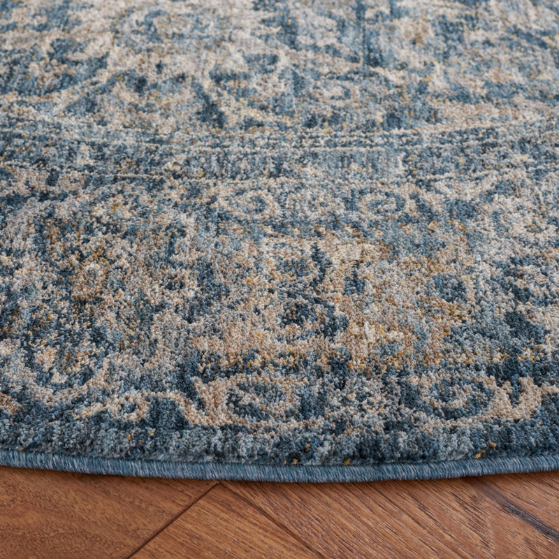 Avelyn Performance Oriental Rug, Round 6'4"