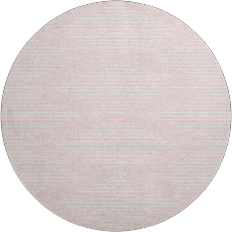 Premium Machine Washable Colmenero AMF1016 Geometric Rug, Round 8'