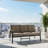All-Weather Metal 3-Seat Patio Sofa-329158104