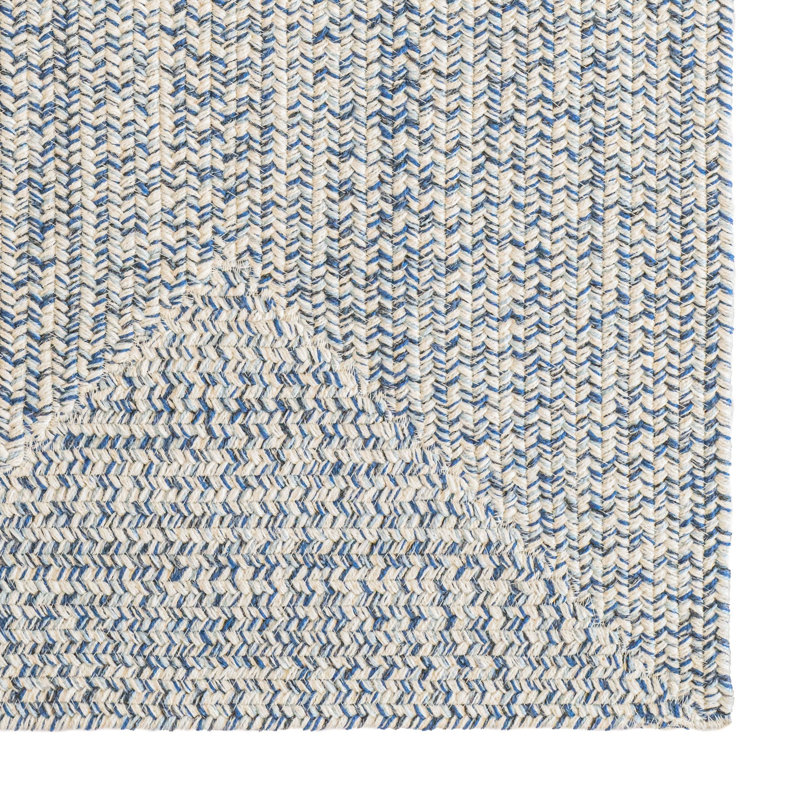 Windall Indoor / Outdoor Rug, Concentric Rectangle 11'4" x 14'4"