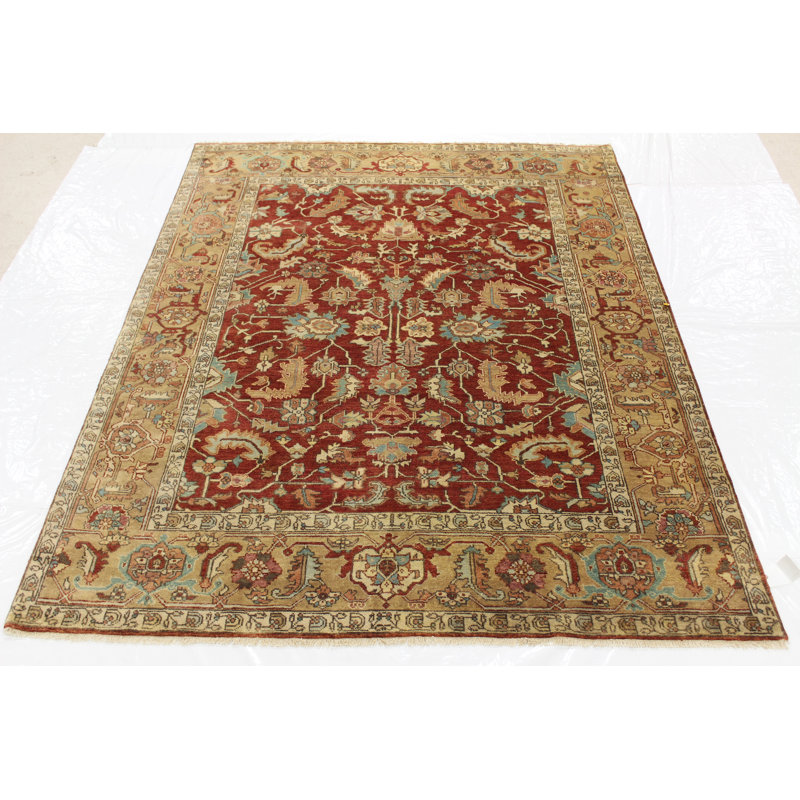 Daan One-of-a-Kind 7'6" X 9'7" 2000s Wool Area Rug in