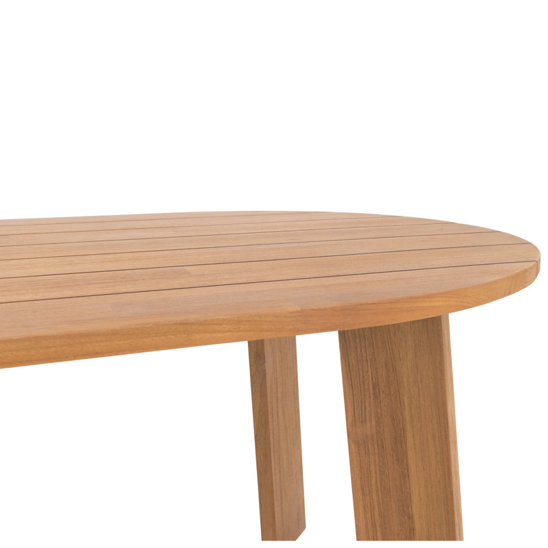 Delta Oval Outdoor Dining Table Natural, Natural