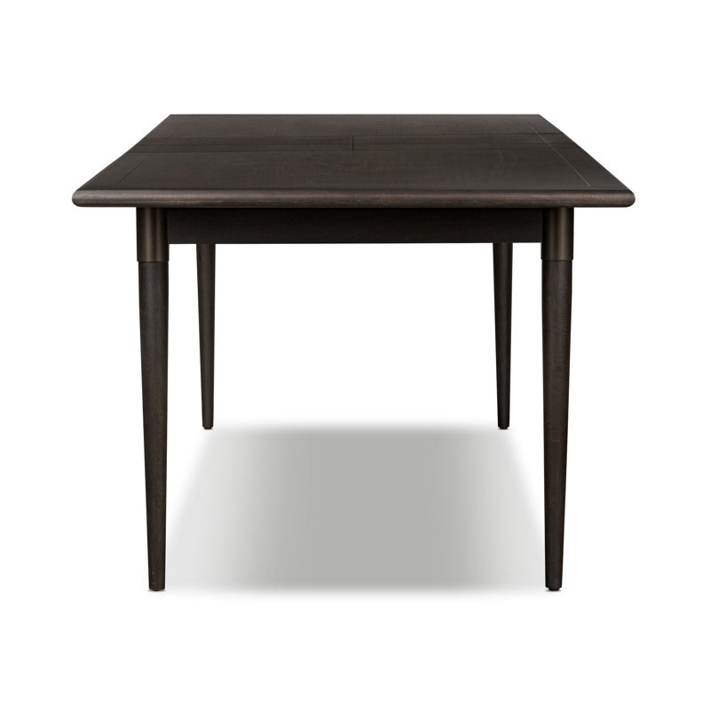 Harper Solid Wood Dining Table, Black