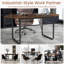 Table de bureau 71 po ovale