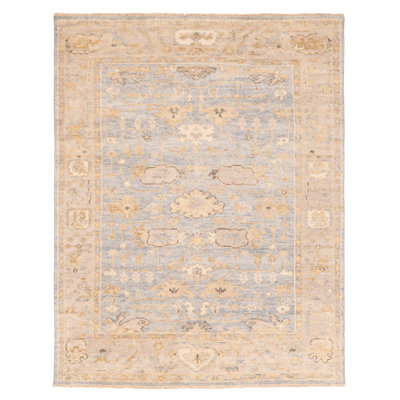 Jules Serapi Blue Rug 7'9" x 9'11"