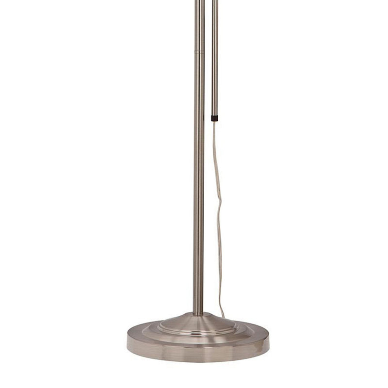 Lampe sur pied arquée 46 po Kiyono, Chrome, Chrome