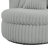 Mindy Ultra Plush Wide Cord-Like Oversized Swivel Barrel Chair