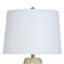 Ceramic Table Lamp - Cirri Cream - White Shade