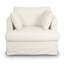  Fauteuil d'appoint surdimensionné, fauteuil à accoudoirs simples rembourrés 40,2 po avec siège de 30 po, housse amovible, dossier moelleux, 2 coussins décoratifs pour le salon-12999322