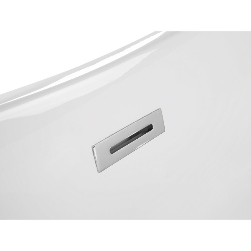 Arick 1800mm x Freestanding Soaking Acrylic Bathtub, 72cm H x 88cm W x 180cm D