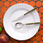 Bistrot Solid 4 - Piece Stainless Steel Flatware Set - Service for 1-425606287