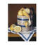 «Blue Striped Lemons», reproduction de peinture à l'huile sur toile tendue-31974609