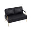 Causeuse rembourrée en tissu 50 po Nawatha-923914124