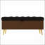 Banc de rangement avec repose-pieds Modern-800616719