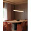 Nio 45-in Black dimmable LED Linear Pendant-153406740