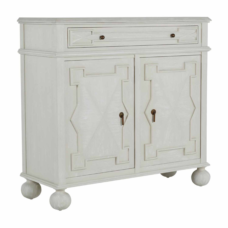 Ezekiel 2 - Door Accent Cabinet, Cerused Ash