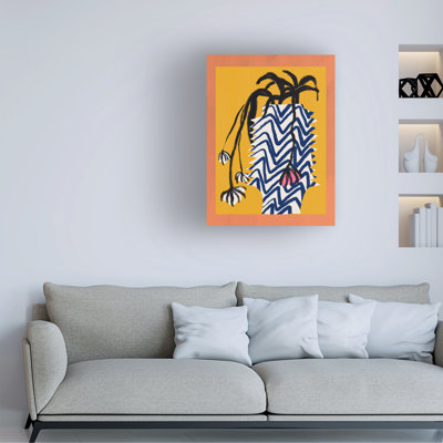 Art sur toile dans un vase, Dean