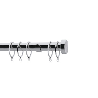 28mm Stud End Curtain Pole