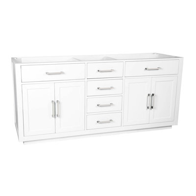 Nahlani 71.25'' Double Bathroom Vanity Base Only