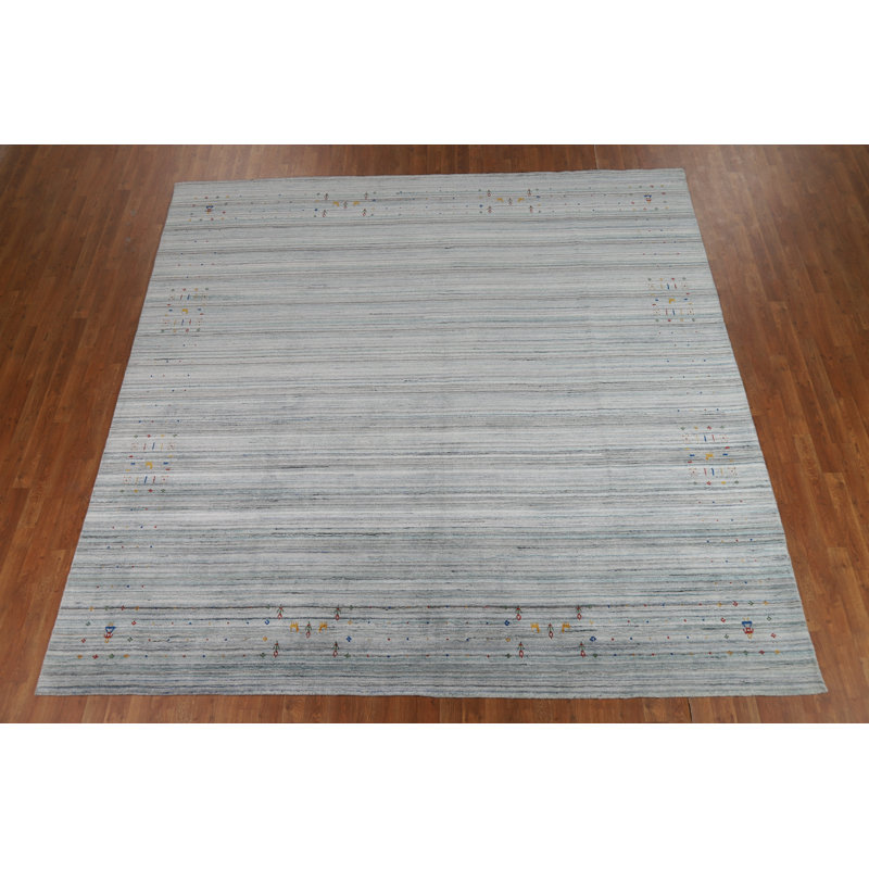 Tapis tribal rayé Gabbeh