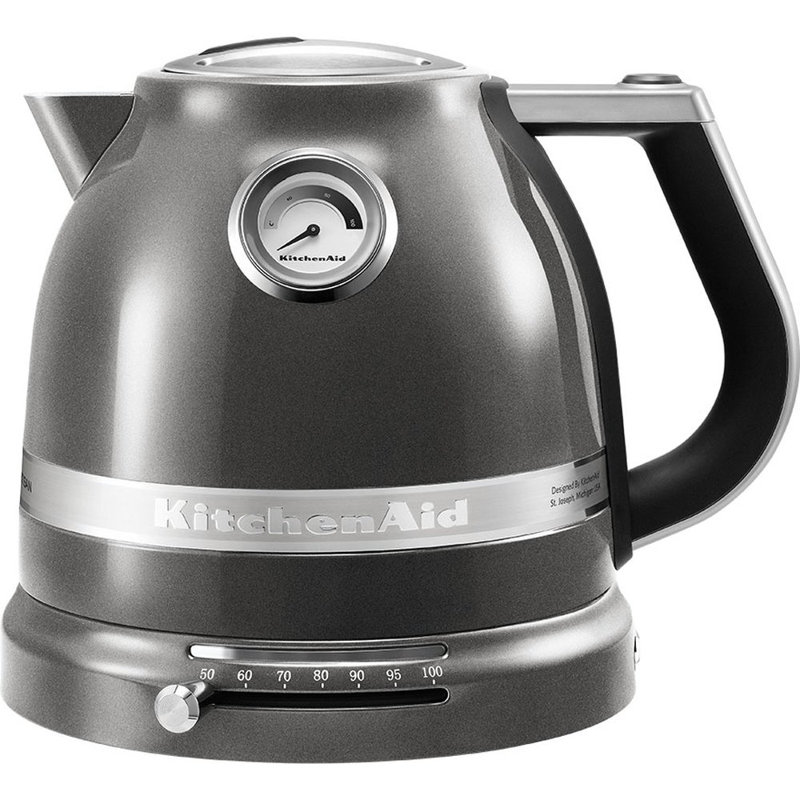 KitchenAid, Artisan 1.5L Dual-walled Multi-temperature Kettle, Silver