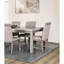 Chaise de salle à manger 2 pièces Transitional Style