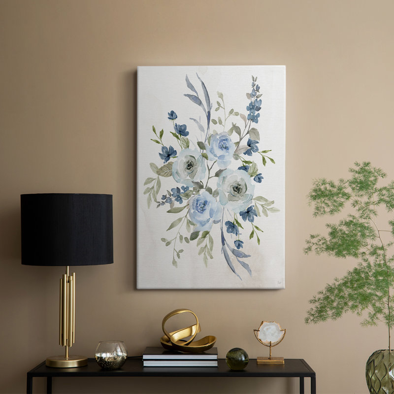 Sweet Blues I - galerie sur mesure, H 18 po x l 12 po
