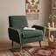 Chaise d'appoint rembourrée avec accoudoirs roulés-1060416592