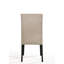 Chaise d'appoint en lin (ensemble de 2)