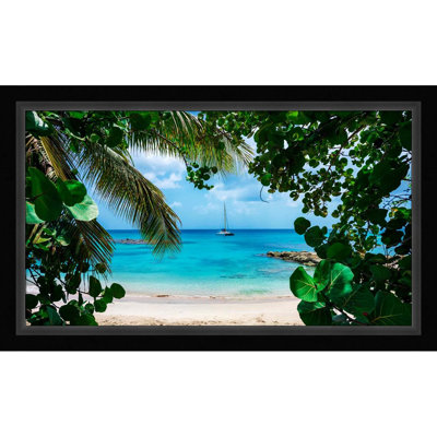 «Window to Paradise» par Lizzy Davis - reproduction de cadre photo