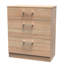 Fully Assembled Bartly 3 Piece Bedroom Set-414103365
