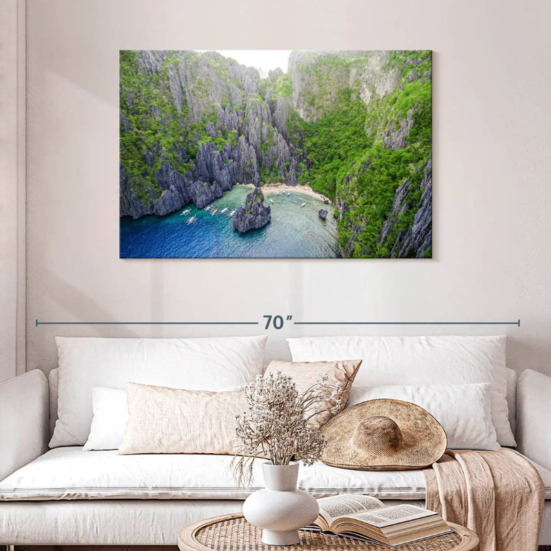 Gillard El Nido Palawan, 30" H x 45" W