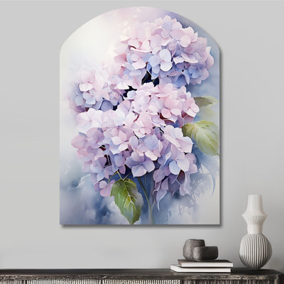 «Glaser - Arch Hydrangea», reproduction d'art asymétrique