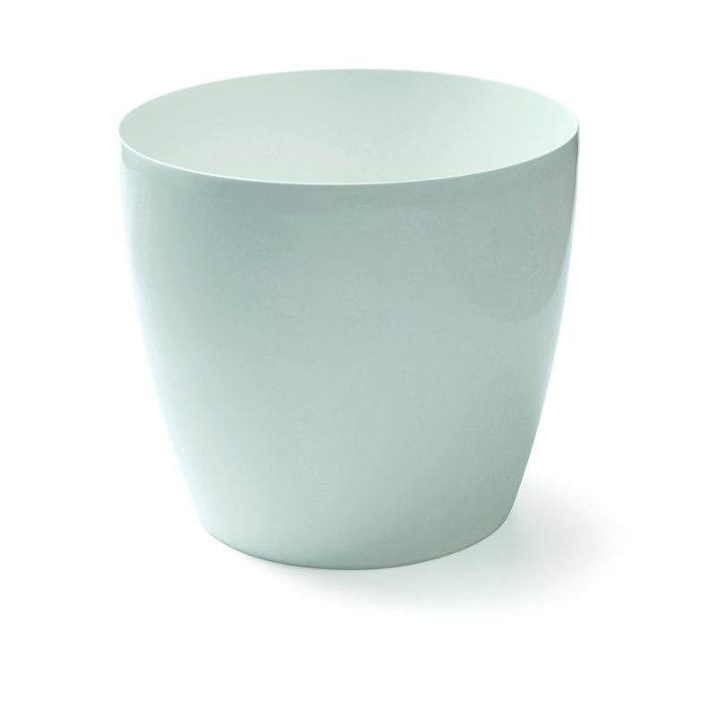 Peters Pot Planter, 31cm H x 35cm W x 35cm D, White