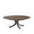 NoDa Extendable Mahogany Round Dining Table
