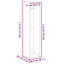 Bathroom Cabinet With Roll Holder 20.5X20x90 Cm-2017011986