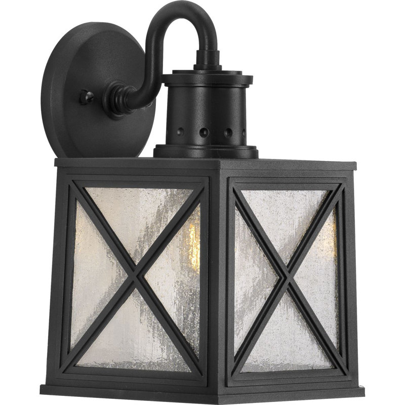 Lanterne murale d'extérieur Calvillo, H 12,5 po x l 7,5 po x P 8,5 po