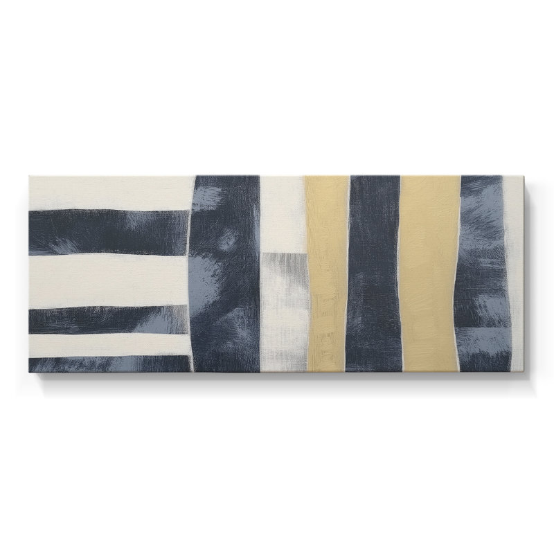 Abstract Series 9 #XI-Wide Gallery Wrapped Canvas, 12" H x 30" W
