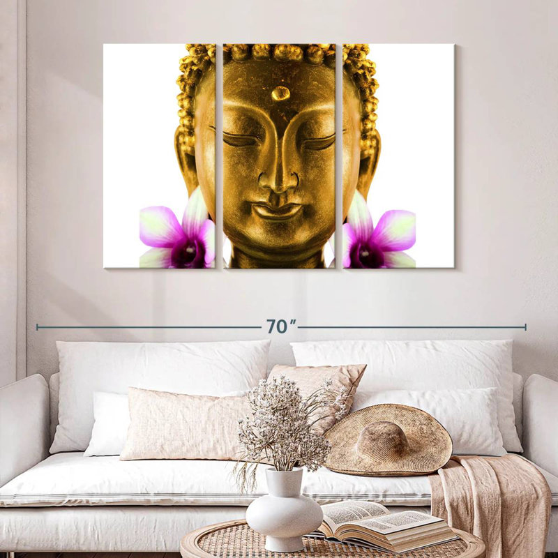 Adella Flowering Buddha, 36" H x 57" W