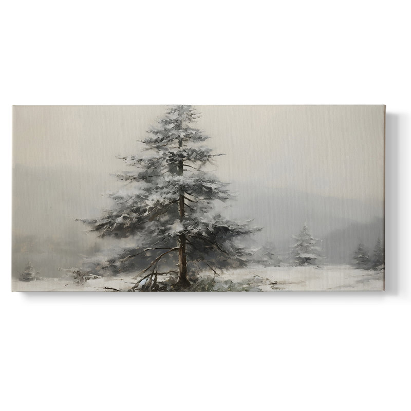 Série paysage - M - Toile tendue avec châssis encadré - Prêt à être accroché, H 17 po x l 33 po, Doré